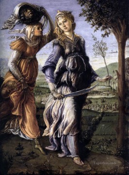  sand Canvas - The Return Of Judith To Bethulia Sandro Botticelli